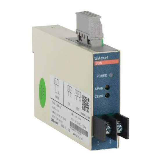 Enkeltfaset strømtransducer
