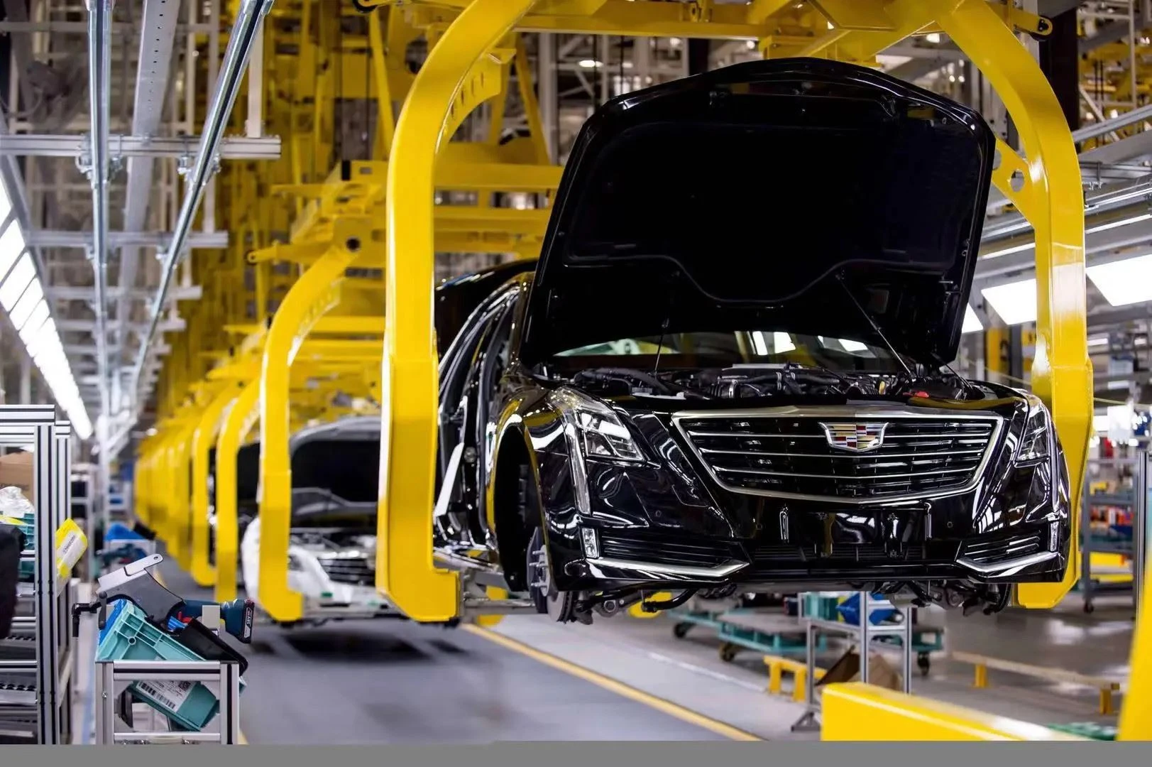 System til bygninger i Shanghai GM Cadillac